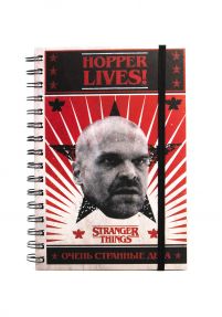 Stranger Things Hopper Lives - notes A5