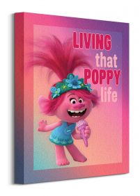 Trolls World Tour Poppy Life - obraz na płótnie