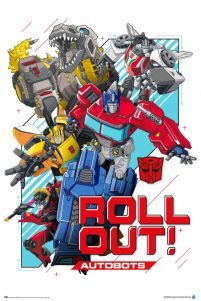 Transformers Roll Out - plakat