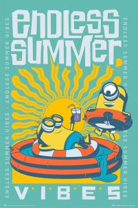 Minionki Endless Summer Vibes - plakat