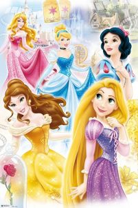 Księżniczki Disneya - plakat