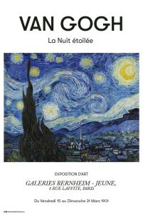 La Nuit Etoilee - plakat