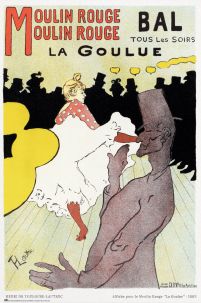 Moulin Rouge La Goulue - plakat