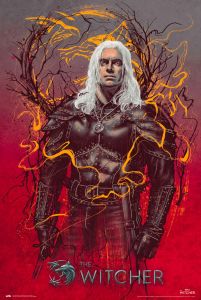 Wiedźmin Geralt Z Rivii - plakat