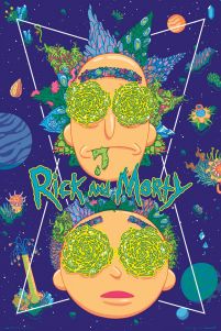 Rick & Morty High In The Sky - plakat