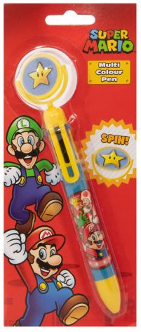 Super Mario Burst - długopis wielokolorowy