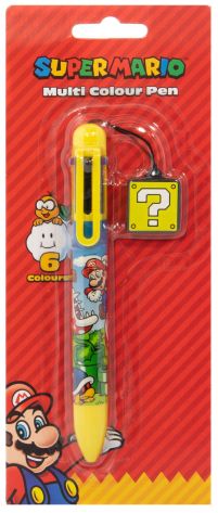 Super Mario Colour Block - długopis wielokolorowy