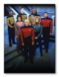 Star Trek The Next Generation Enterprise Officers - obraz na płótnie