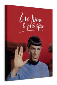 Star Trek Live Long And Prosper - obraz na płótnie