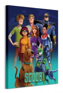 Scoob! Scooby Gang And Falcon Force - obraz na płótnie