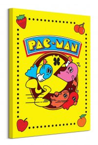 Pac-Man Vintage - obraz na płótnie