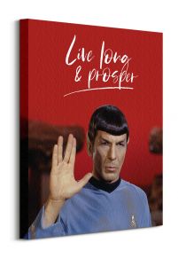 Star Trek Live Long And Prosper - obraz na płótnie