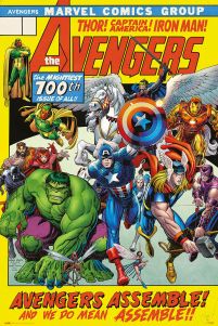 Marvel Avengers 100th Issue - plakat