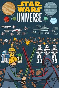 Star Wars Universe Illustrated - plakat