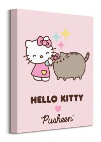 Pusheen x Hello Kitty Cute Kittys - obraz na płótnie