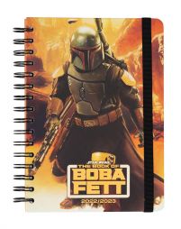Star Wars The Book Of Boba Fett - dziennik A5 kalendarz 2022/2023