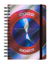 Kapitan Ameryka Tarcza - dziennik A5 kalendarz 2022/2023