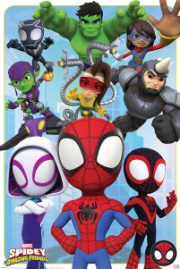 Spidey And His Amazing Friends Goodies And Baddies - plakat