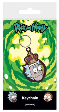 Rick And Morty King Of S**t - brelok