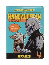 Star Wars The Mandalorian Grogu - dziennik A5 kalendarz 2023