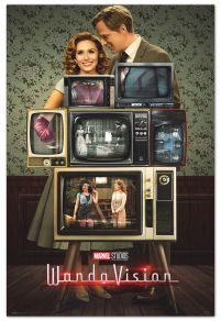 Wandavision Life On TV - plakat