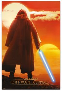 Star Wars Kenobi Twin Suns - plakat