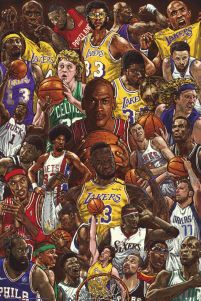 Basketball Superstars - plakat