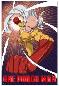 One Punch Man Saitama - plakat