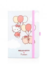 Pusheen Hello Kitty Up And Away - notes A5