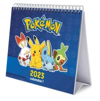 Pokemon - biurkowy kalendarz 2023