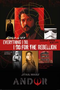 Star Wars Andor For The Rebellion - plakat