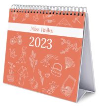 Miss Haiku - biurkowy kalendarz 2023