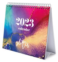 Glitter - biurkowy kalendarz 2023