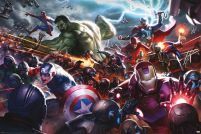 Marvel Future Fight Heroes Assault - plakat