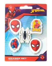 Marvel Spider-Man - zestaw gumek do mazania