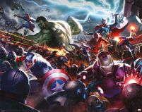 Marvel Future Fight Heroes Assault - plakat