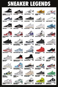 Sneaker Legends - plakat