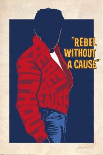 Warner Bros Rebel Without A Cause - plakat