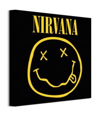 Nirvana Smiley - obraz na płótnie
