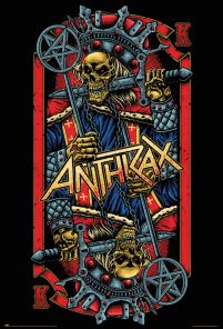 Anthrax Evil Kings - plakat