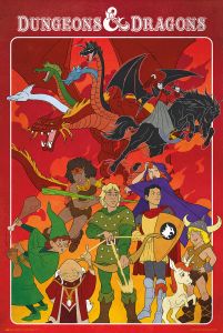 Dungeons and Dragons The Animated Series - plakat