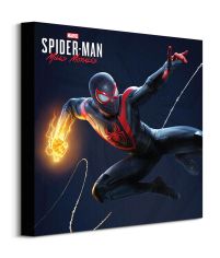 Spider-Man Miles Morales Electric Fist Swing - obraz na płótnie