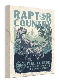 Jurassic World Dominion Raptor Country - obraz na płótnie