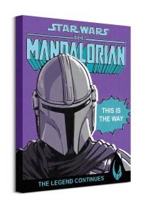 The Mandalorian 2 This is the Way - obraz na płótnie