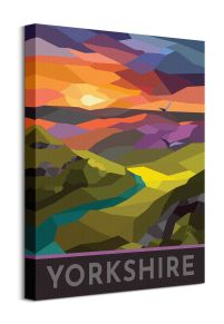 Yorkshire Stained Glass - obraz na płótnie
