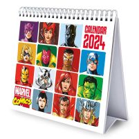 Marvel Comics - biurkowy kalendarz 2024