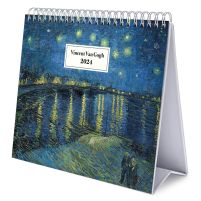 Van Gogh - biurkowy kalendarz 2024
