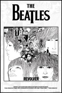 The Beatles Revolver Album Cover - plakat