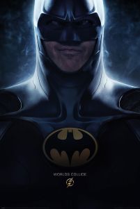 The Flash Batman World Collide - plakat
