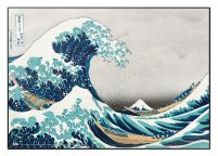 The Great Wave Off Kanagawa Hokusai - podkładka na biurko